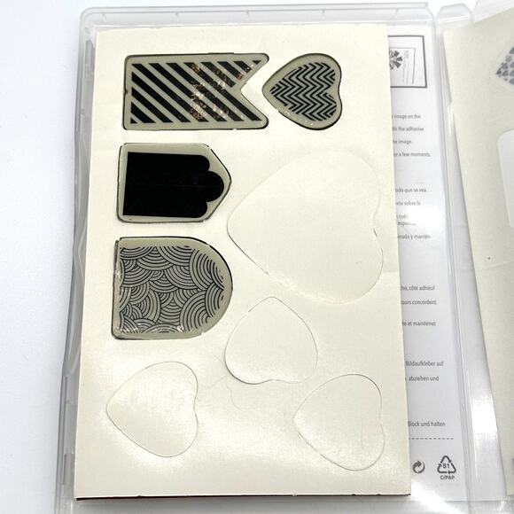Stampin' Up! Hearts A Flutter Stamps Sizzix Framelits Die Love Valentine Wedding - Picture 7 of 9